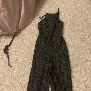 Wild Fable Sparkly Black Jumpsuit